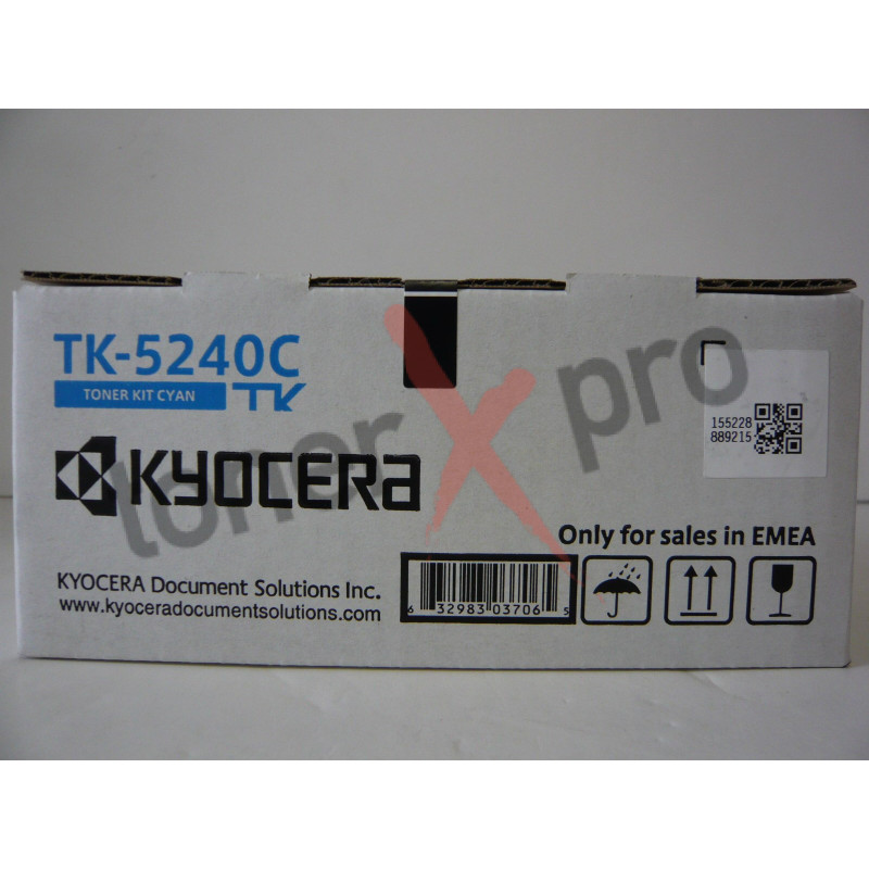 KYOCERA TONER CYAN ECOSYS P5026 ORIGINAL TK5240C