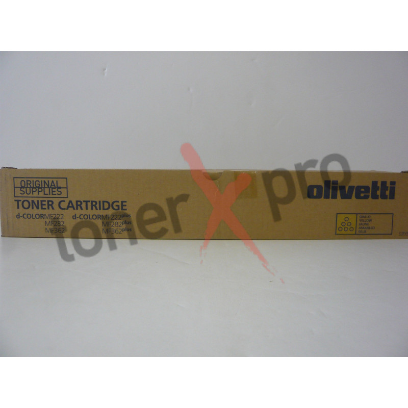 OLIVETTI TONER YELLOW D COLOR MF222 ORIGINAL B1039