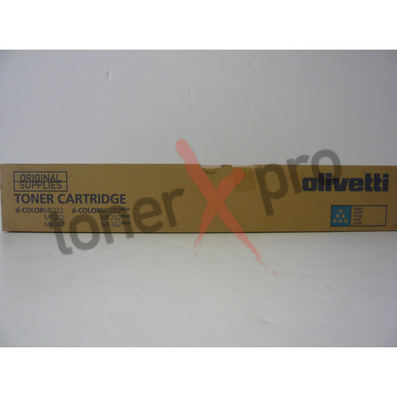 OLIVETTI TONER CYAN D COLOR MF222 ORIGINAL B1037