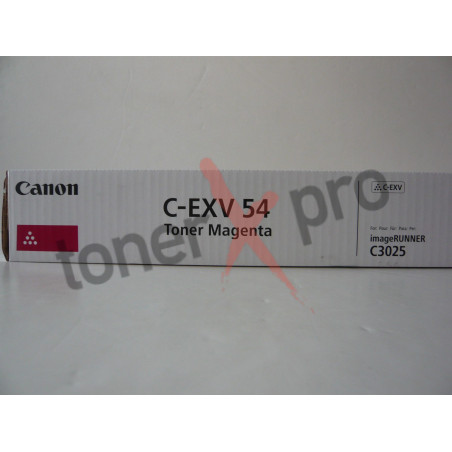 CANON TONER MAGENTA IMAGERUNNER C3025i ORIGINE CEXV54M