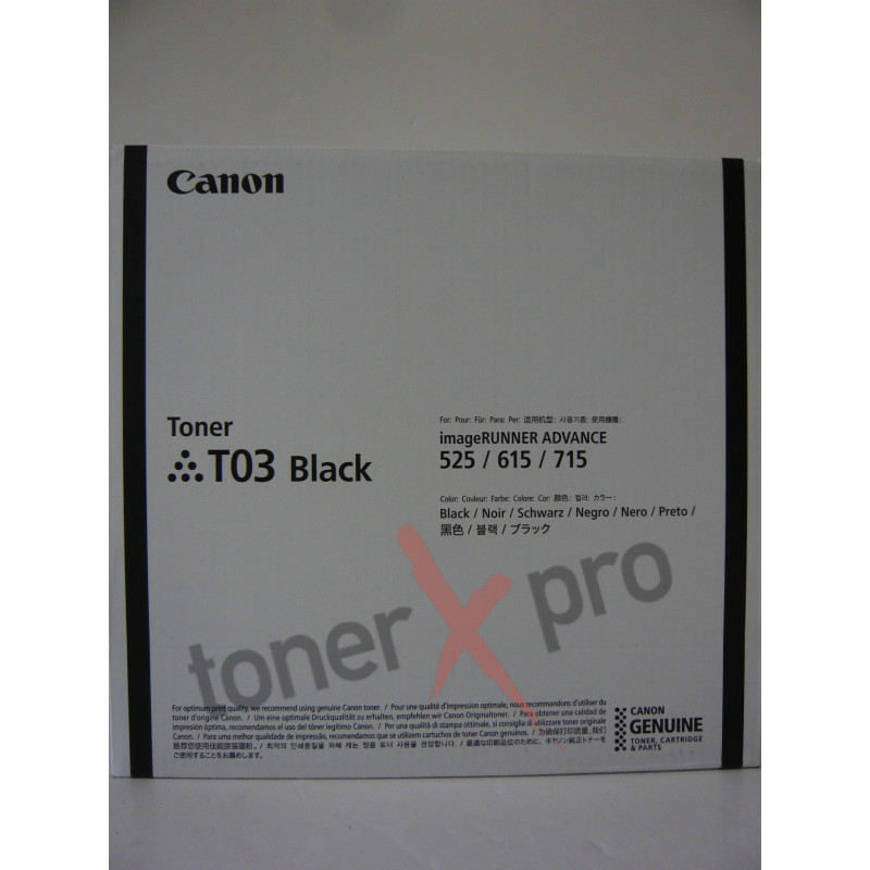 CANON TONER IMAGERUNNER ADVANCE 525 ORIGINAL 2725C001 T03