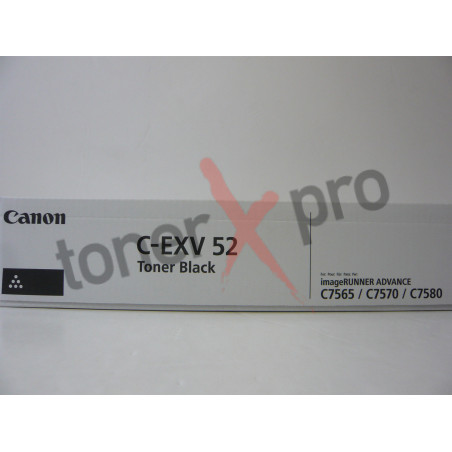 CANON TONER BLACK IMAGERUNNER ADVANCE C7565 ORIGINAL CEXV52