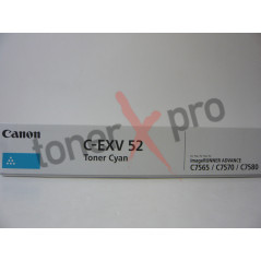 CANON TONER CYAN IMAGERUNNER ADVANCE C7565 ORIGINAL CEXV52