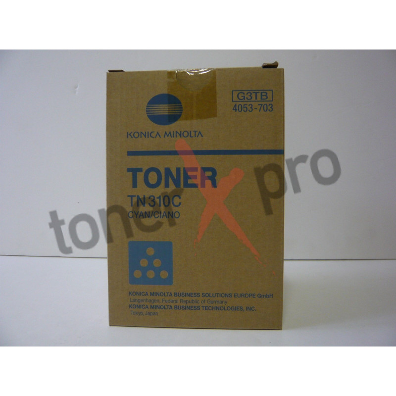 MINOLTA TONER CYAN BIZHUB C350 ORIGINAL TN310 TN310C 4053703