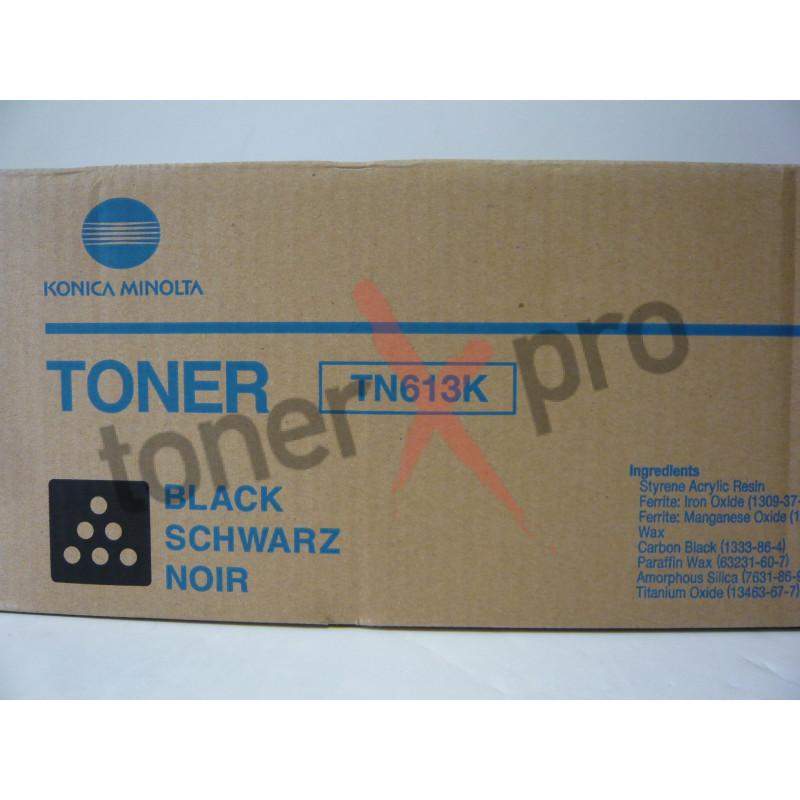 MINOLTA TONER BLACK BIZHUB C552 ORIGINAL TN613 TN613K A0TM150 MINOLTA TONER BLACK BIZHUB C552 ORIGINAL TN613 TN613K A0TM150