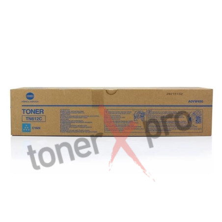 MINOLTA TONER CYAN BIZHUB PRO C6501 ORIGINAL TN612C A0VW450