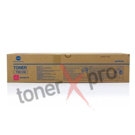 MINOLTA TONER MAGENTA BIZHUB PRO C6501 ORIGINAL TN612M A0VW350