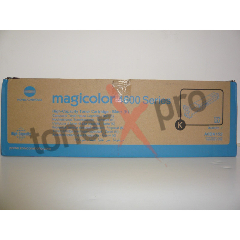 MINOLTA TONER BLACK MAGICOLOR 4650 ORIGINAL A0DK152