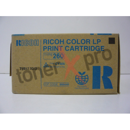 RICOH TONER CYAN CL7200 ORIGINAL TYPE260 888449