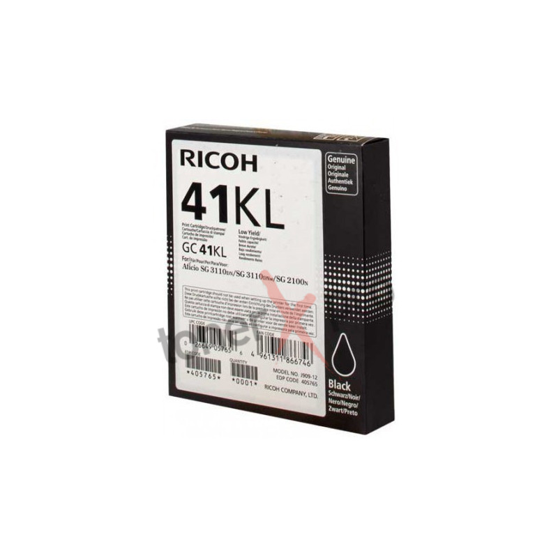 RICOH TONER BLACK SG2100 ORIGINAL 405765 GC41KL