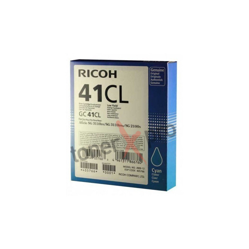 RICOH TONER CYAN SG2100 ORIGINAL 405766 GC41CL