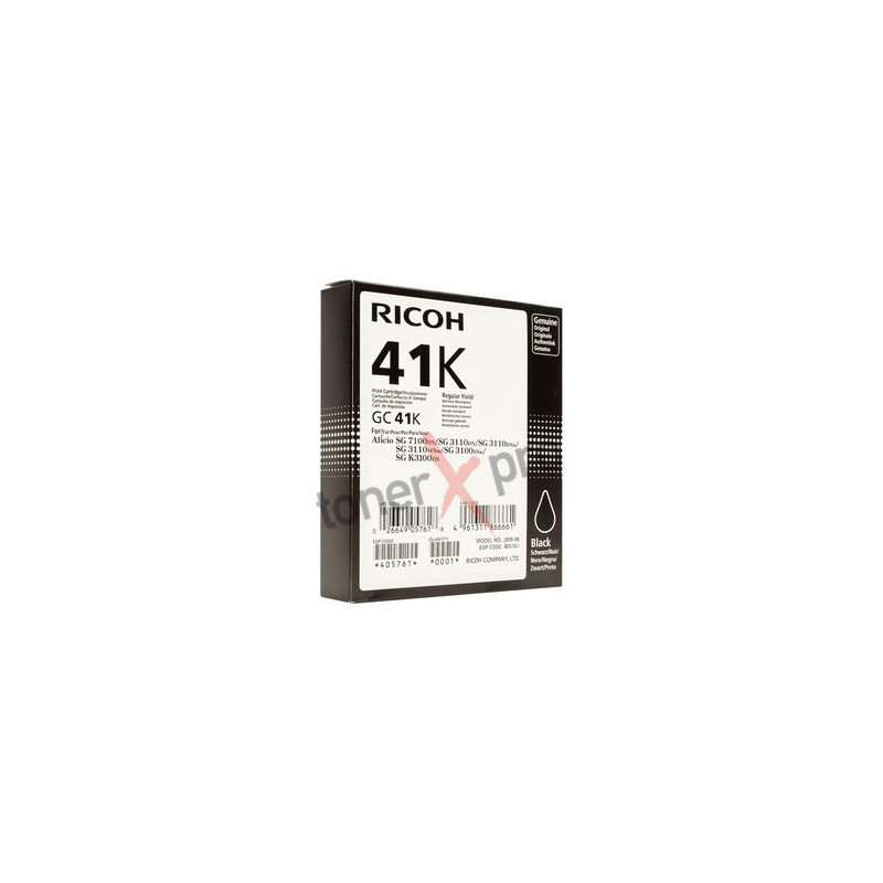 RICOH TONER BLACK SG3110 ORIGINAL 405761 GC41K