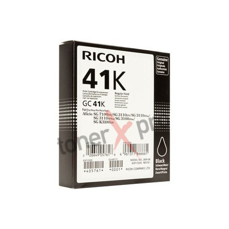 RICOH TONER BLACK SG3110 ORIGINAL 405761 GC41K
