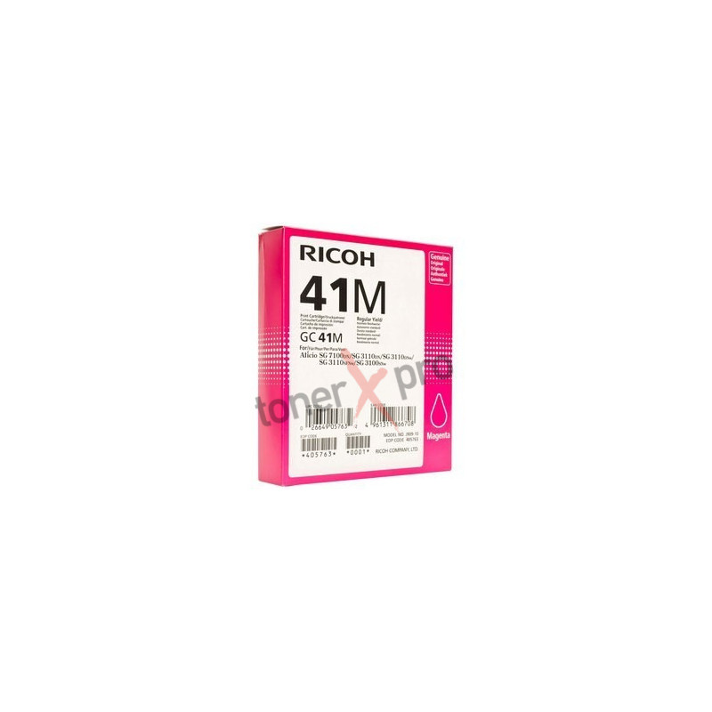 RICOH TONER MAGENTA SG3110 405763 GC41M