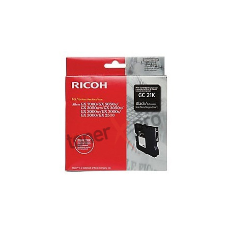 RICOH TONER GEL BLACK GX2500 ORIGINAL 405532 GC21K