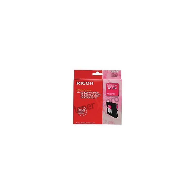 RICOH TONER GEL MAGENTA GX2500 ORIGINAL 405534 GC21M