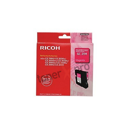 RICOH TONER GEL MAGENTA GX2500 ORIGINAL 405534 GC21M