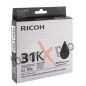 RICOH TONER GEL BLACK GXe3000 ORIGINAL 405688 GC31K
