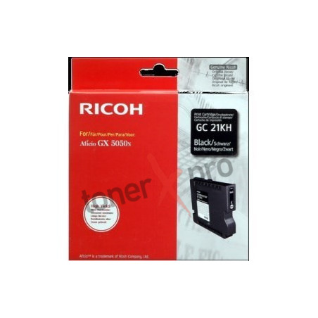 RICOH TONER GEL BLACK GX7000 ORIGINAL 405536 GC21KH