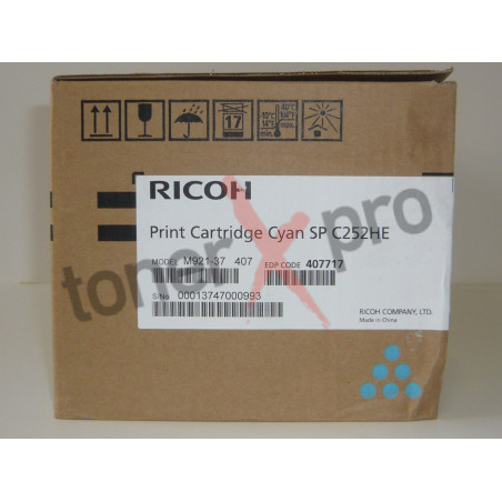 RICOH TONER CYAN SPC252 ORIGINAL 407717