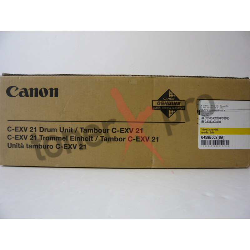 CANON DRUM UNIT YELLOW IMAGERUNNER C2880 ORIGINAL 0459B002 CEXV21