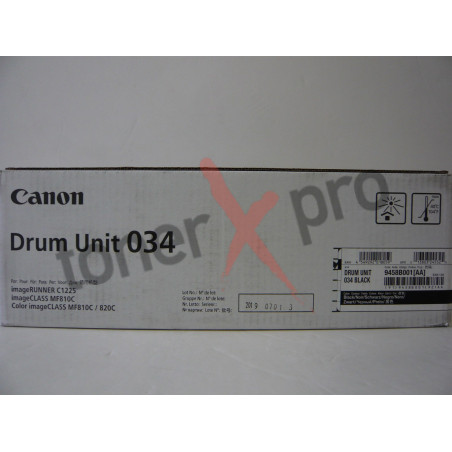 CANON DRUM UNIT BLACK IMAGERUNNER C1225 ORIGINAL 034B