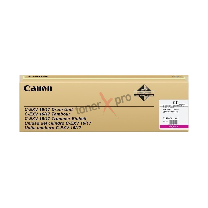 CANON DRUM UNIT MAGENTA IMAGERUNNER C4080 ORIGINAL 0256B002 CEXV16 CEXV17