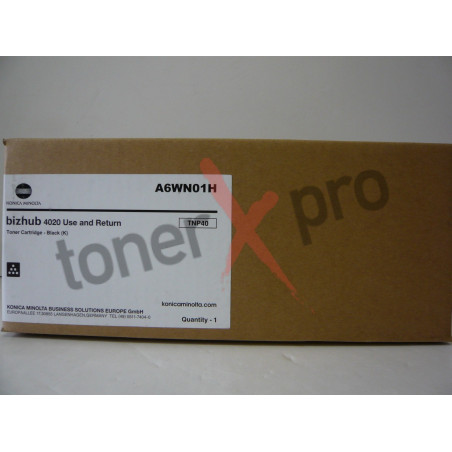 MINOLTA TONER RETURN BIZHUB 4020 ORIGINAL TNP40 A6WN01H
