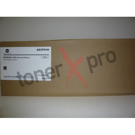 MINOLTA TONER RETURN BIZHUB 4700P ORIGINAL TNP34 A63T01H