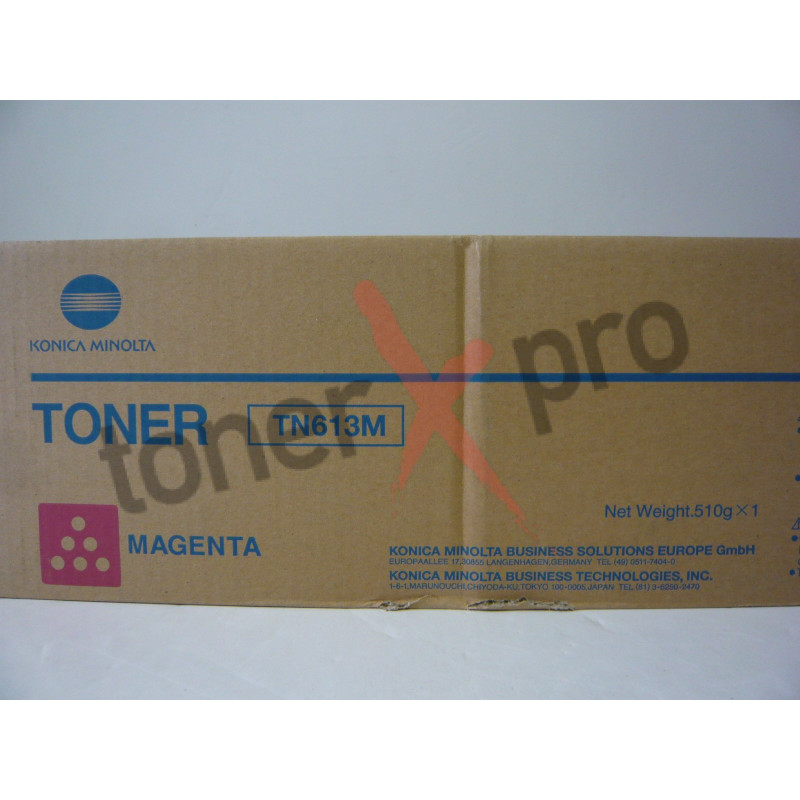 MINOLTA TONER MAGENTA BIZHUB C452 ORIGINAL TN613 TN613M A0TM350