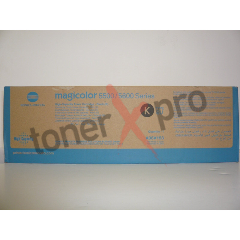 MINOLTA TONER BLACK MAGICOLOR 5550 ORIGINAL AO6V153