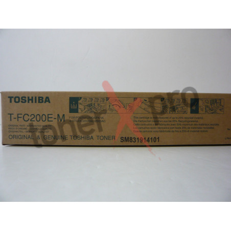 TOSHIBA TONER MAGENTA E STUDIO 2000AC ORIGINAL TFC200EM