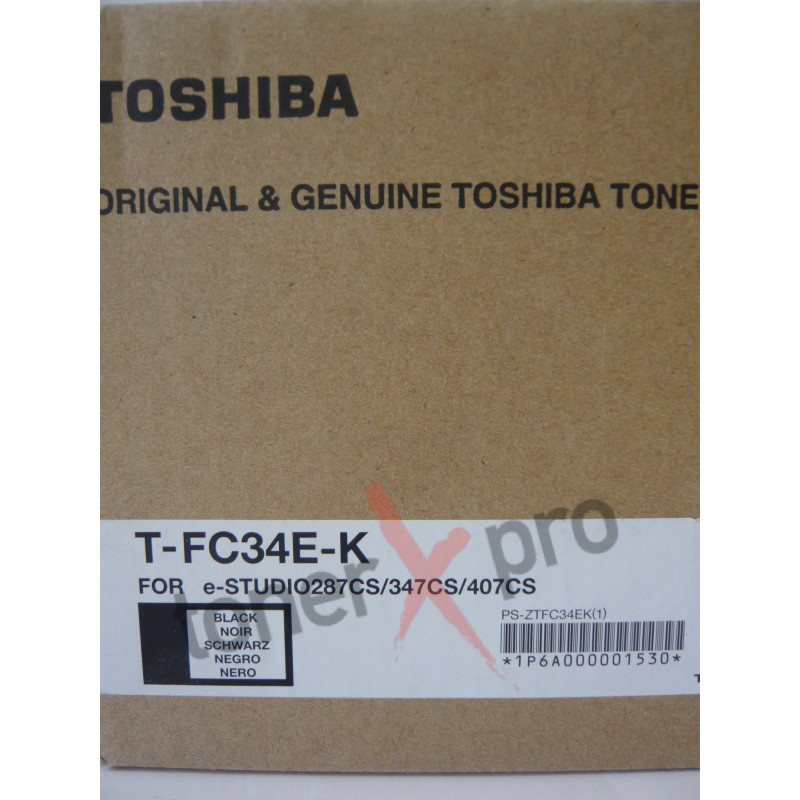 TOSHIBA TONER BLACK E STUDIO 287 ORIGINAL 6A000001530 TFC34E TFC34EK
