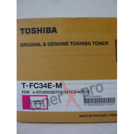 TOSHIBA TONER MAGENTA E STUDIO 287 ORIGINAL TFC34EM