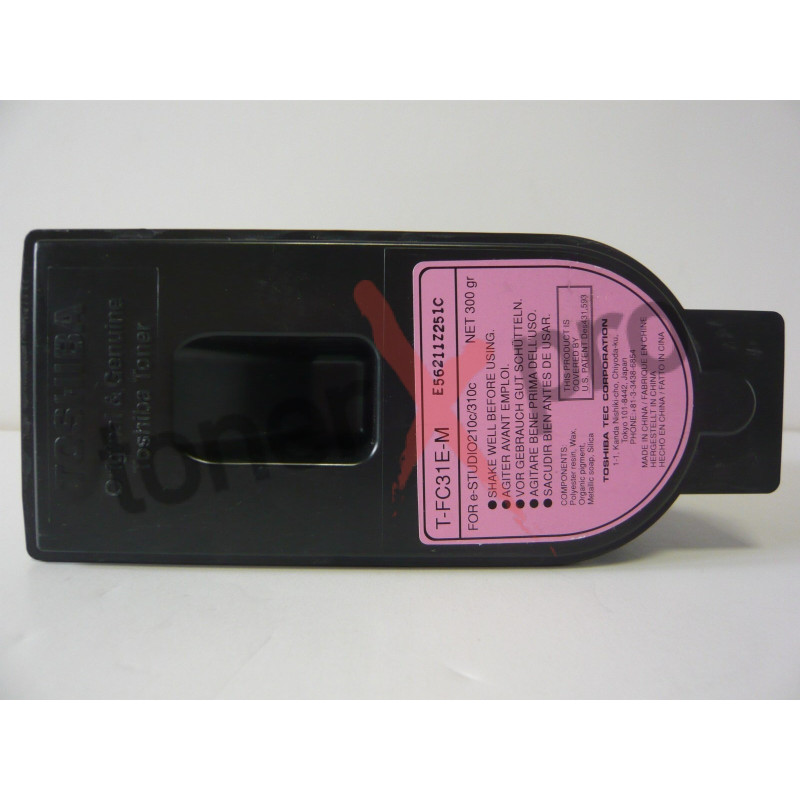 TOSHIBA TONER MAGENTA E STUDIO 210C ORIGINAL TFC31E TFC31EM TOSHIBA TONER MAGENTA E STUDIO 210C ORIGINAL TFC31E TFC31EM