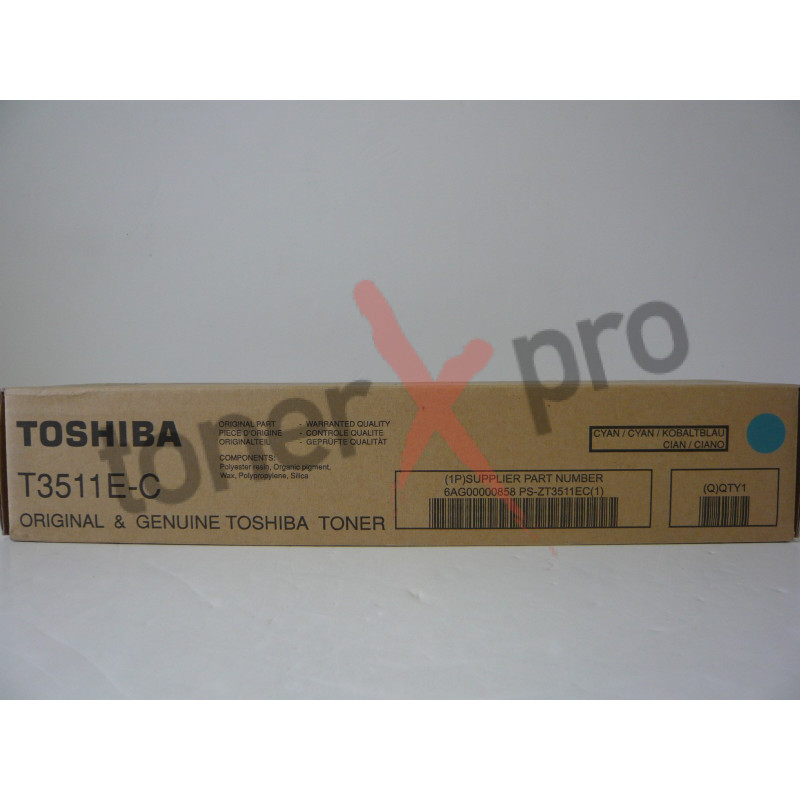 TOSHIBA TONER CYAN E STUDIO 3511 ORIGINAL T3511 T3511EC TOSHIBA TONER CYAN E STUDIO 3511 ORIGINAL T3511 T3511EC