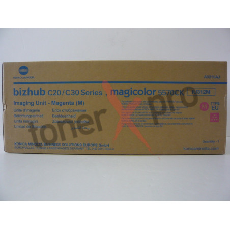 MINOLTA DRUM UNIT MAGENTA BIZHUB C20 ORIGINAL AO310AJ IU312M
