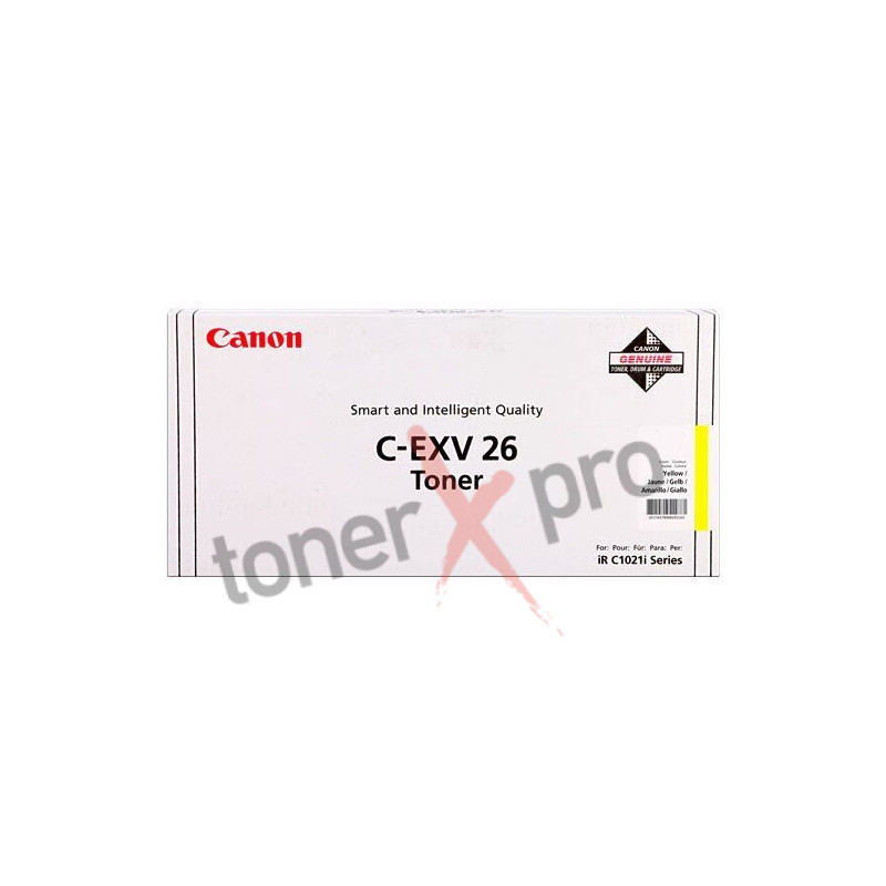CANON TONER YELLOW IMAGERUNNER C1021 ORIGINAL 1657B006 CEXV26