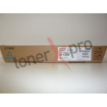 RICOH TONER CYAN MPC305 ORIGINAL 842082 MP C305