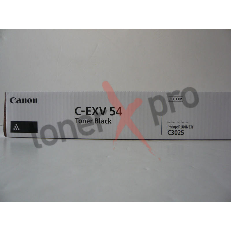 CANON TONER BLACK IMAGERUNNER C3025i ORIGINAL 1394C002 CEXV54