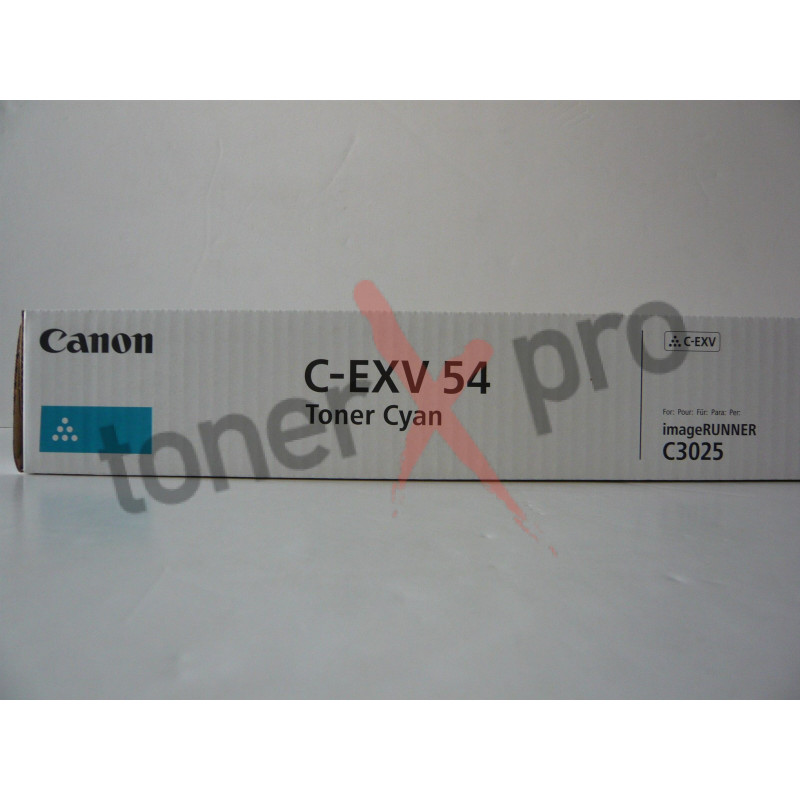 CANON TONER CYAN IMAGERUNNER C3025i ORIGINAL 1395C002 CEXV54