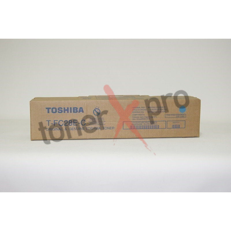 TOSHIBA TONER CYAN E STUDIO 2820C ORIGINAL TFC28E TFC28EC