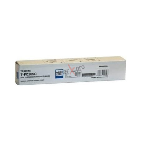 TOSHIBA TONER CYAN E STUDIO 222 ORIGINAL TFC26SC