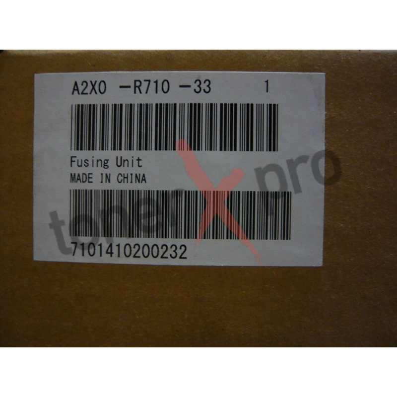 MINOLTA FUSER UNIT BIZHUB C654 220V ORIGINAL A2X0R71033 MINOLTA FUSER UNIT BIZHUB C654 220V ORIGINAL A2X0R71033