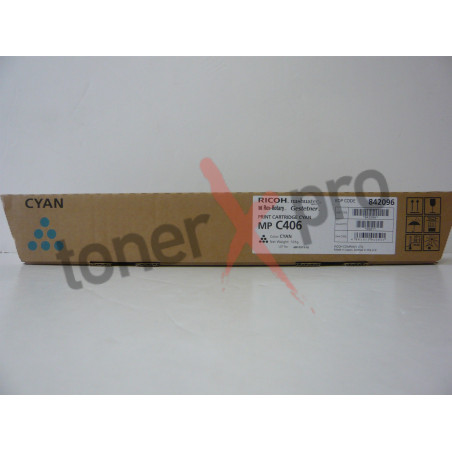 RICOH TONER CYAN MPC306 ORIGINAL 842096 MP C406