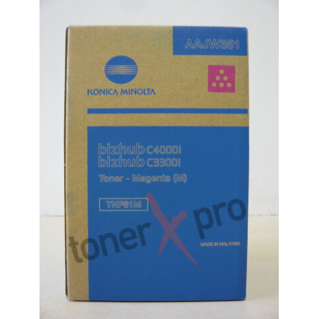 MINOLTA TONER MAGENTA BIZHUB C3300I ORIGINAL TNP81M AAJW351