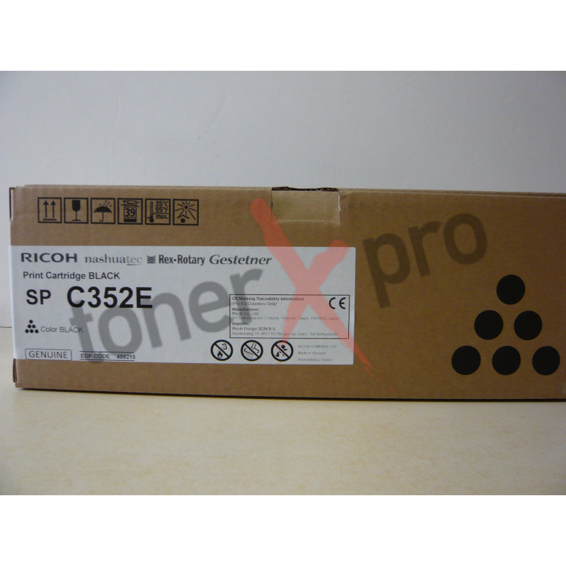 RICOH TONER BLACK SPC352 ORIGINAL 407383