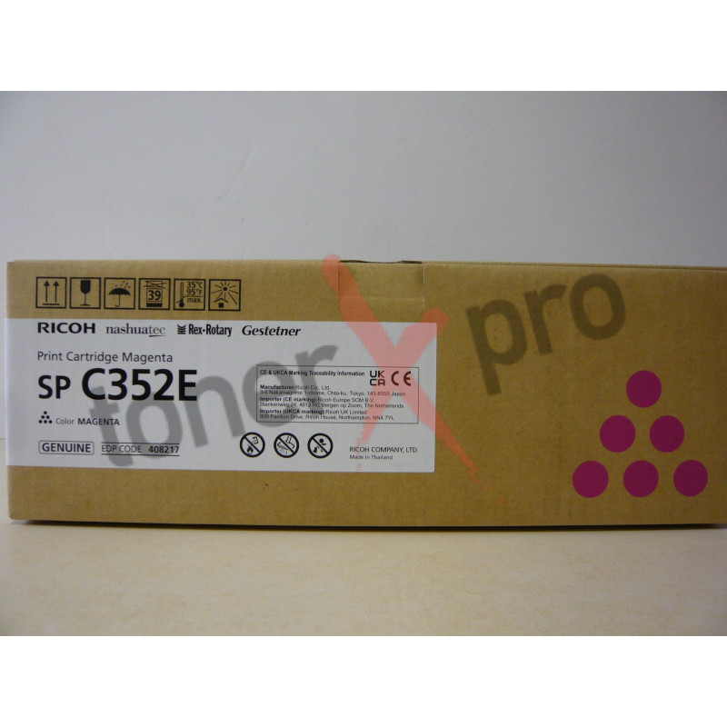 RICOH TONER MAGENTA SPC352 ORIGINAL 407385