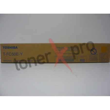 TOSHIBA TONER YELLOW E STUDIO 2555C ORIGINAL TFC50Y