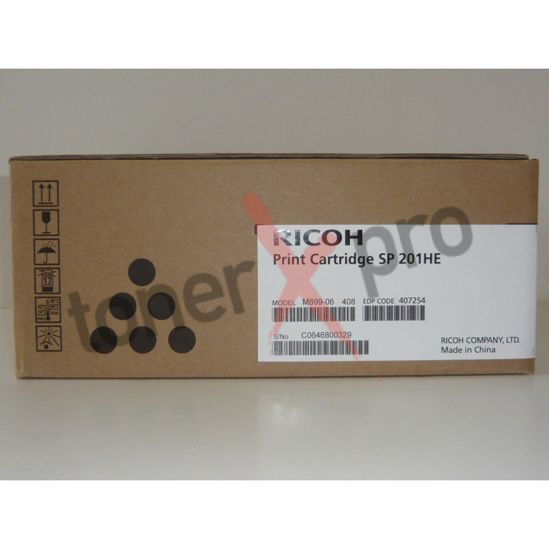 RICOH TONER SP201N ORIGINAL 407254 SP 201HE